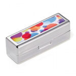 قاب نگهداری رژ لب ترویکا طرح COLOUR BUBBLES