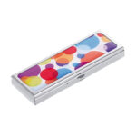 قاب نگهداری قرص ترویکا طرح COLOUR BUBBLES