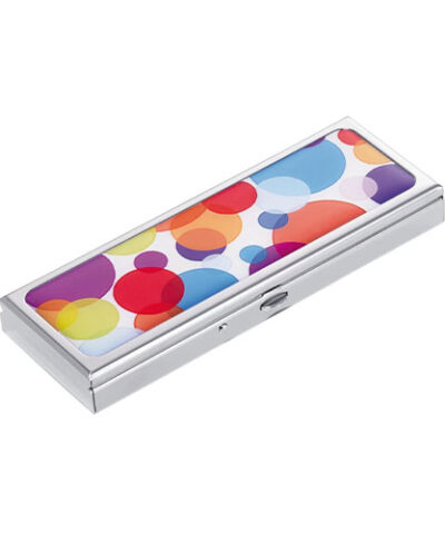 قاب نگهداری قرص ترویکا طرح COLOUR BUBBLES