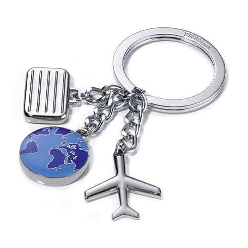 TROIKA-KEYCHAIN-WELTENBUMMLER جاکلیدی ترویکا طرح WELTENBUMMLER - تصویر 1