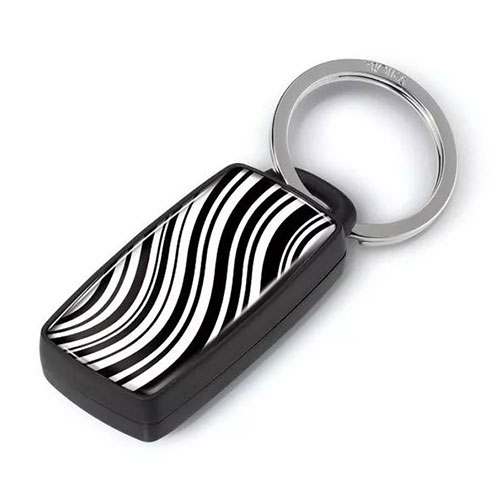 troika-detective-keychain جاکلیدی دتکتیو ترویکا طرح BLACK AND WHITE - تصویر 1